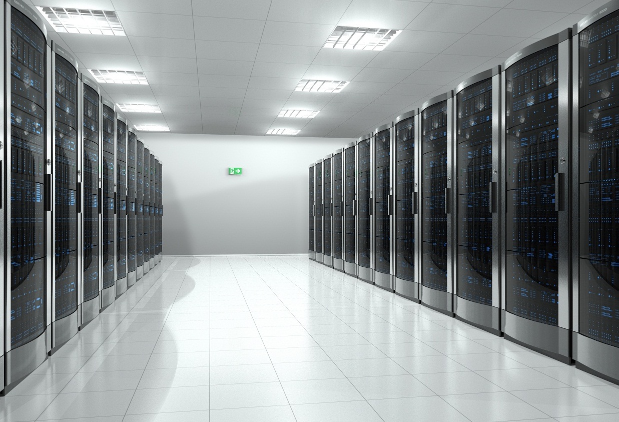 Difference between white space and gray space in data centers